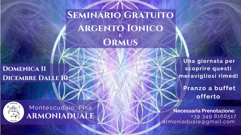 Argento ionico e ormus