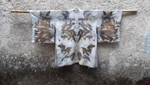 Kimono Macchie Oro Haori Jacket - immagine 2