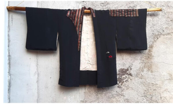 Kimono Black Haori Jacket - immagine 9
